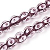 Handmade Lampwork Beads Strands LAMP-N028-20E-1