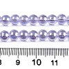 Electroplate Transparent Glass Beads Strands X-GLAA-T032-T6mm-AB01-2
