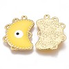 Eco-Friendly Alloy Enamel Pendants ENAM-N050-26G-NR-2