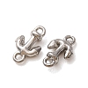 304 Stainless Steel Connector Charms STAS-N124-61P-2