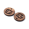 Walnut Wood Laser Cut Pendants WOOD-Q051-06I-2