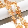 Natural Citrine Beads Strands G-C179-C02-01-2