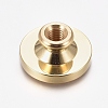 Brass Blank Stamp Head DIY-WH0148-09C-2