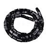 Natural Snowflake Obsidian Beads Strands GG-N002-01A-05-3