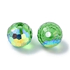 AB Color Plated Glass Beads EGLA-P059-02A-AB12-2