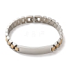 304 Stainless Steel Bracelets BJEW-I129-I-2