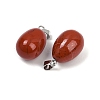 Natural Red Jasper Pendants G-U018-01P-F-2