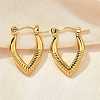 304 Stainless Steel Hoop Earrings for Women EJEW-L296-063G-2