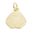 Brass Enamel Pendants ZIRC-J041-05A-2