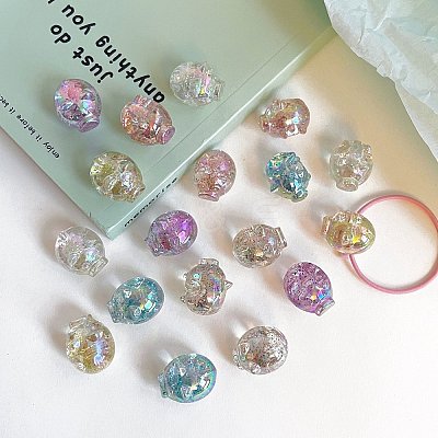 Transparent Acrylic Beads OACR-I013-07-1