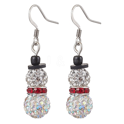 304 Stainless Steel Dangle Earrings EJEW-JE06064-04-1