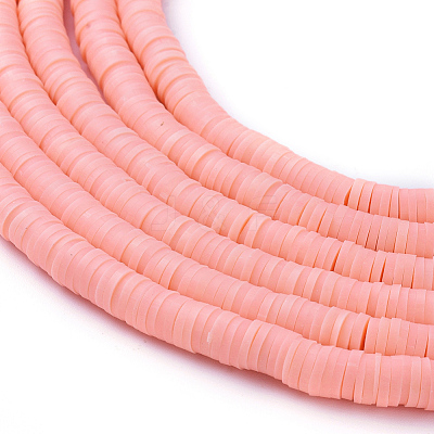 Handmade Polymer Clay Beads CLAY-R067-8.0mm-B18-1