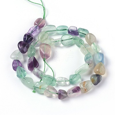 Natural Fluorite Beads Strands LS-G-L493-11-1