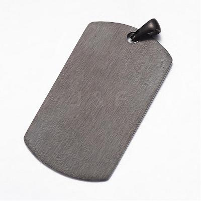 304 Stainless Steel Pendants STAS-G077-01B-1