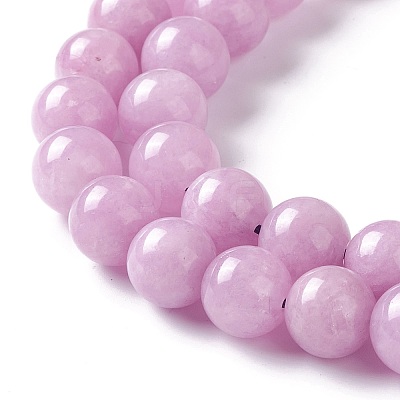 Natural White Jade Imitation Kunzite Beads Strands X-G-I299-F03-10mm-1