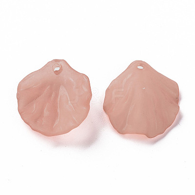 Transparent Frosted Acrylic Pendants MACR-S371-01A-763-1