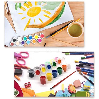3ml 6 box Plastic Empty Paint Palette TOOL-PH0016-56-B-1
