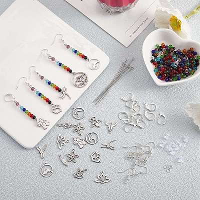 DIY Earring Making Kits DIY-SZ0008-73-1