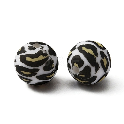 Silicone Beads SIL-WH0001-29C-1