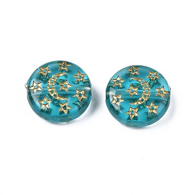 Plating Acrylic Beads X-PACR-N008-022-1