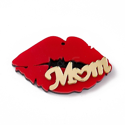 Mother's Day Acrylic Pendants LS-MACR-C013-11B-1