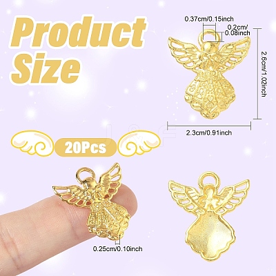 20Pcs Alloy Pendants FIND-YW0009-54-1
