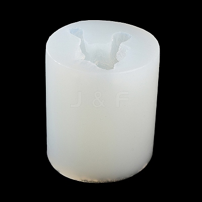 3D Sitting Teddy Dog Figurine DIY Silicone Candle Molds SIMO-C009-04B-1