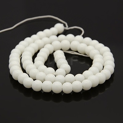 Round Glass Beads Strands GLAA-A025-6mm-03-1