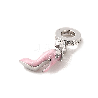 925 Sterling Silver European Dangle Charms STER-Z013-06P-1