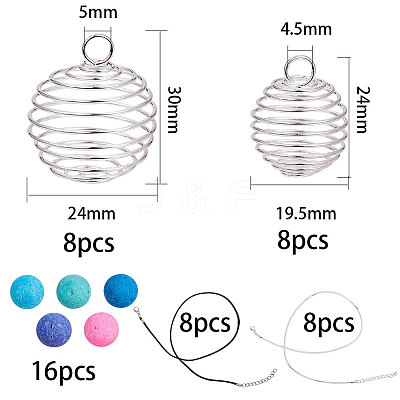 DIY Necklace Making DIY-SC0008-50-1
