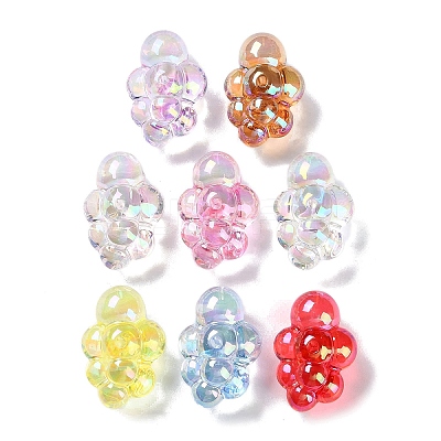 Transparent Acrylic Beads OACR-B019-04-1