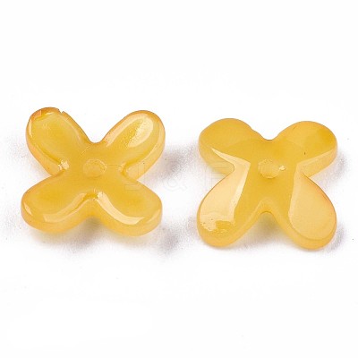 Spray Painted Glass Beads GLAA-N035-012-A03-1
