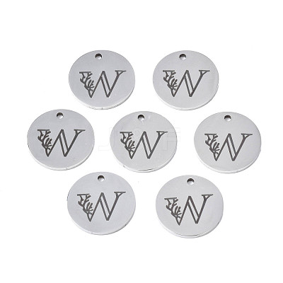 Non-Tarnish 304 Stainless Steel Charms STAS-T059-26P-W-1