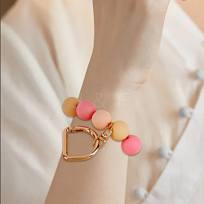 Round Silicone Focal Beads SIL-SP0001-16A-1