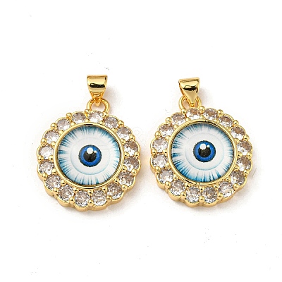 Real 18K Gold Plated Brass Pendants KK-L209-008G-06-1