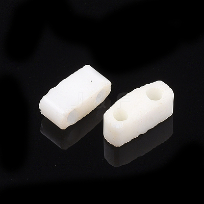 2-Hole Opaque Glass Seed Beads LS-SEED-S023-05A-1