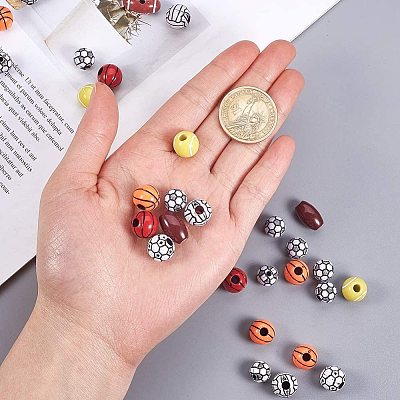 Craft Style Acrylic Beads MACR-PH0001-12-1