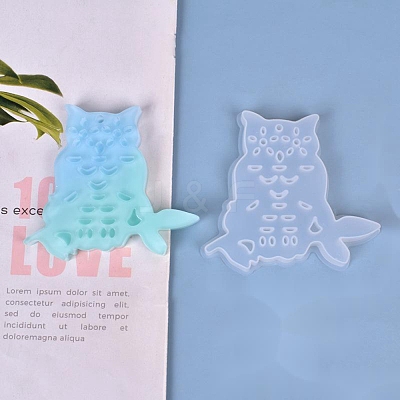 Halloween DIY Owl Silicone Molds DIY-L021-52-1