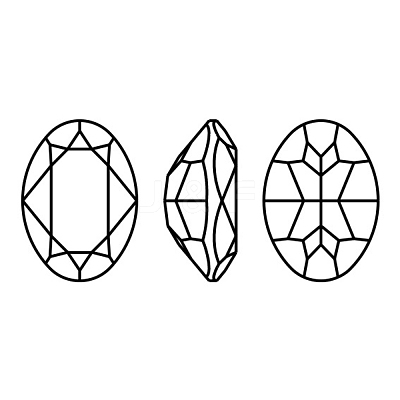 Preciosa® MAXIMA Crystal Fancy Stones X-PRC-FF14-50520-1