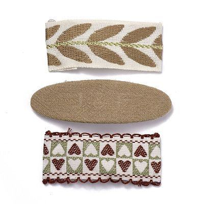 Cloth Snap Hair Clips Set PHAR-D010-01A-1