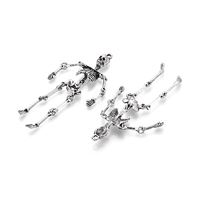 Tibetan Style Alloy Big Pendants TIBE-N016-05AS-1