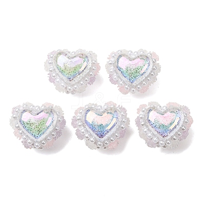 Rwsin & ABS Imitation Pearl & Polymer Clay Beads RE-CBA1913-01I-1