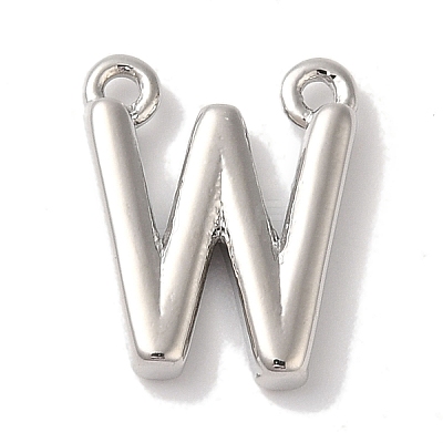 Rack Plating Brass Pendants KK-L216-003P-W-1