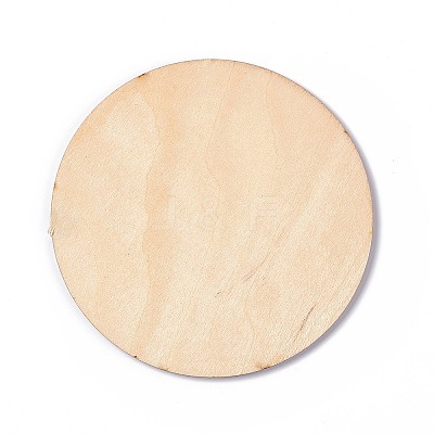 Wooden Carved Cup Mats DIY-B060-04D-1