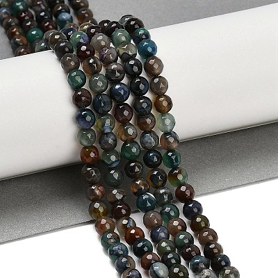 Natural Agate Beads Strands G-C082-A01-24-1