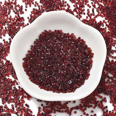 Transparent Colours Glass Seed Beads SEED-H003-01A-1