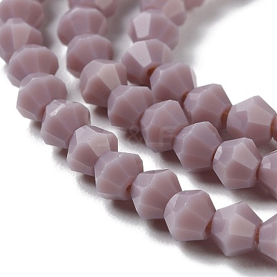 Opaque Solid Color Imitation Jade Glass Beads Strands LS-EGLA-A039-P4mm-D13-1