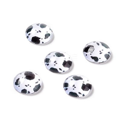 Glass Cabochons GLAA-E022-01-1