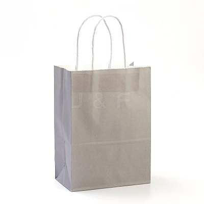 Pure Color Kraft Paper Bags AJEW-G020-B-07-1