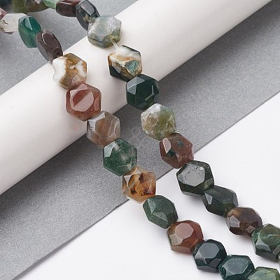 Natural Indian Agate Beads Strands G-K359-C14-01-1